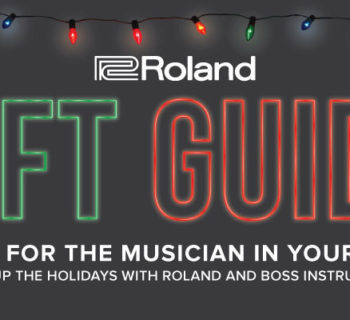 strumenti musicali Roland Holiday Gift Guide 2018 chitarra dj tastiera