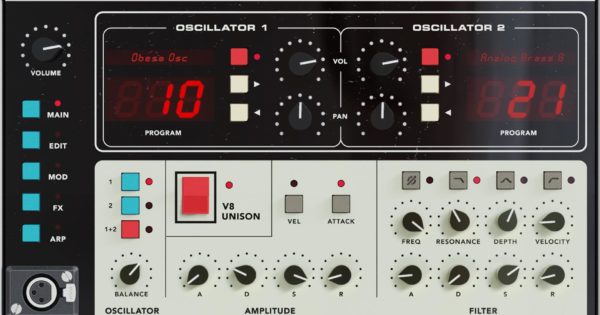 UVI PX-V8 virtual instrument synth