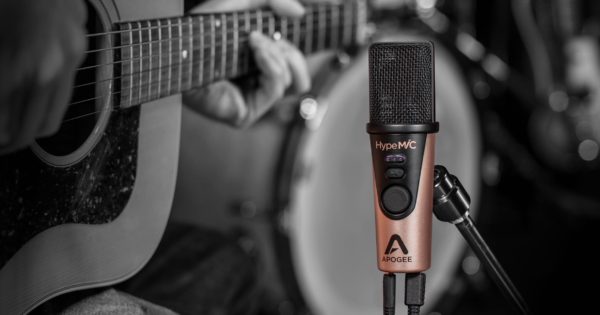 Apogee HypeMiC mic rec live audio per video soundwave strumenti musicali