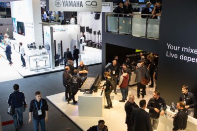 Musikmesse Prolight+Sound Yamaha eventi frankfurt francoforte fiera strumenti musicali