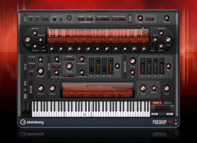 Steinberg Padshop Pro synth virtual sintetizzatore instrument granulare strumenti musicali