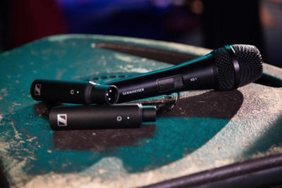 Sennheiser XS Wireless Digital live mic exhibo strumenti musicali