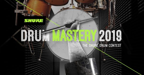 Shure Drum Mastery 2019 contest video batteria strumentimusicali