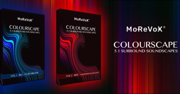 MoReVoX Colourscape soundscape library audio pro surround sabino cannone audiofader