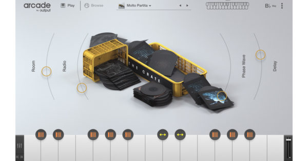 Output Arcade The Crate virtual instrument sample producer strumenti musicali