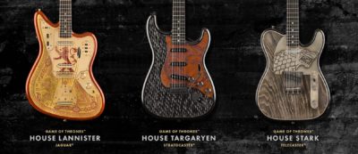 Fender Game of Thrones chitarra elettrica hbo strumenti musicali