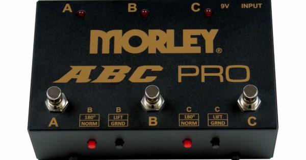 Morley ABC Pro switch pedali fx accessori soundwave strumenti musicali