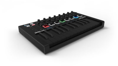 Arturia MiniLab MkII Deep Black controller MIDI tastiera keyboard midiware strumenti musicali