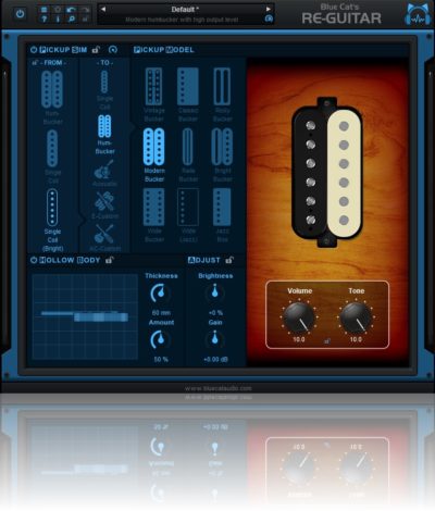 Blue Cat Audio Re-Guitar pickup plug-in chitarra software strumenti musicali