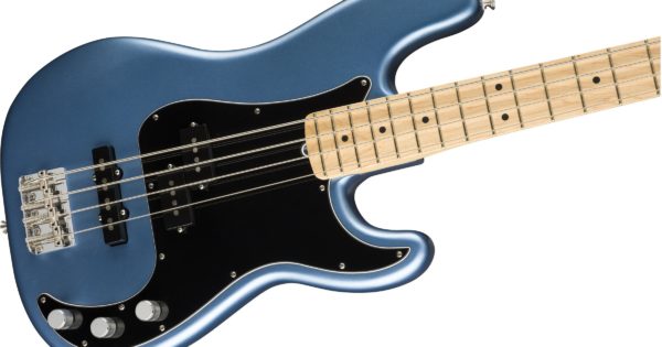 Fender American Performer Precision Bass Satin Lake Placid Blue basso elettrico bass strumenti musicali