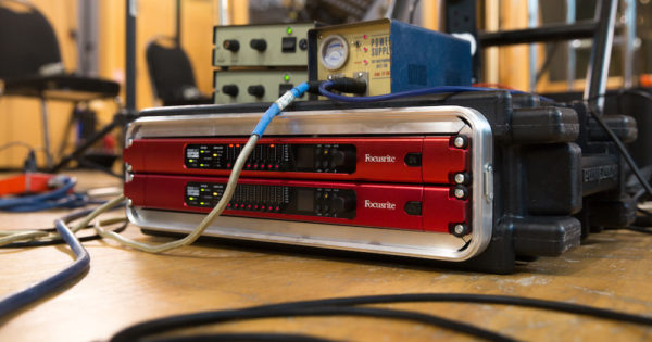 Focusrite Pro audio hardware over ip leading technologies audiofader