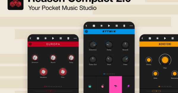 Propellerhead Reason Compact 2.0 app mobile iphone ipad music strumenti musicali