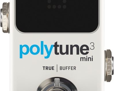 Tc Electronic PolyTune 3 Mini tuner stomp pedalino pedale fx music group strumenti musicali