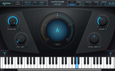 Antares AutoTune Artist plug-in software vocal correction pitch strumenti musicali