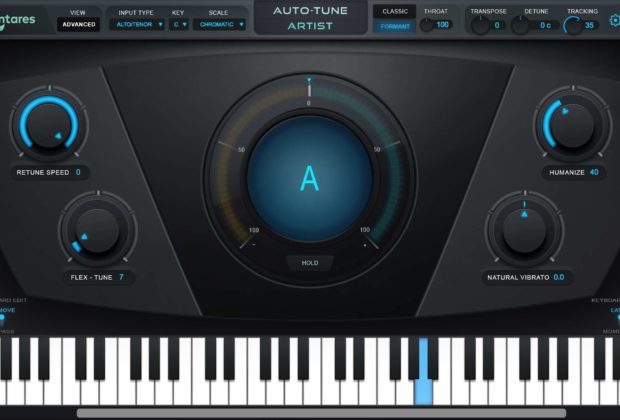 Antares AutoTune Artist plug-in software vocal correction pitch strumenti musicali