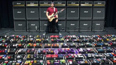 rob scallon guinness pedalboard strumenti musicali