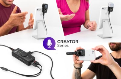 Ik Multimedia Creator Series interfaccia mic mobile hardware iphone ipad strumenti musicali