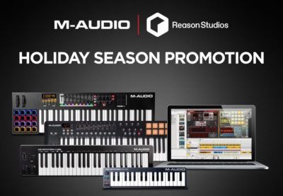 M-Audio Reason Studios DAW software producer soundwave strumenti musicali