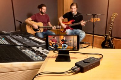 Ik Multimedia iRig Stream rec mobile smartphone tablet interfaccia audio mogar strumenti musicali