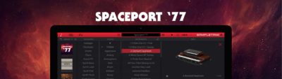 Ik Mutlimedia Spaceport '77 espansione sampletank4 producer virtual instrument synth strumenti musicali