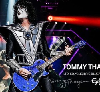 Epiphone Tommy Thayer Electric Blue Les Paul Outfit ltd ed chitarra guitar kiss strumenti musicali