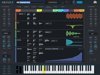 refx Nexus 3 synth soft virtual instrument daw software producer strumenti musicali