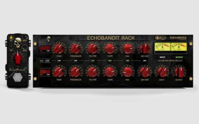 Nembrini Audio EchoBandit f-pedals rack stomp fx plug-in audio pro software daw virtual strumenti musicali