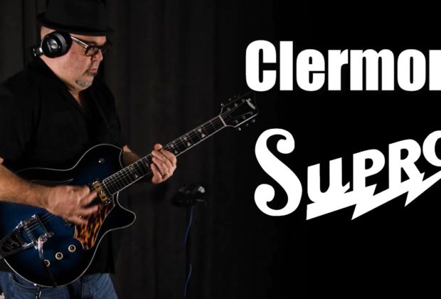 Supro conquistador Clermont chitarra elettrica guitar electric mogar strumenti musicali