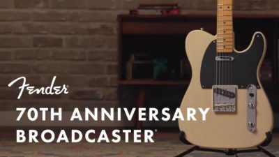 Fender 70th Anniversary Broadcaster chitarra guitar electric elettrica telecaster strumenti musicali