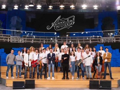 BAND DI AMICI '19 talent show orchestra celso valli luca rossi strumenti musicali smandfriends intervista canale 5