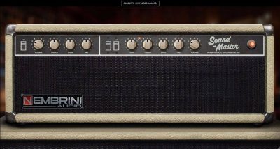 Nembrini Audio Sound Master plug-in audio amp fender fx virtual software daw chitarra guitar strumenti musicali