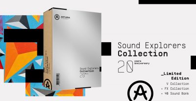 Arturia Sound Explorers Collection v-collection fx-collection sound bank strumenti musicali midiware producer virtual