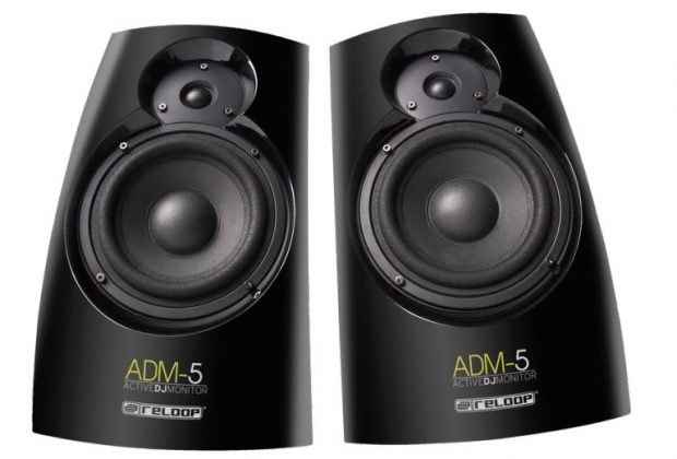 reloop ADM-5 studio monitor home dj producer audio soundwave strumenti musicali prezzo