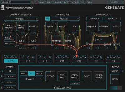 Eventide Newfangled Audio Generate plug-in pro synth producer mixing mix strumenti musicali