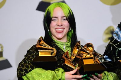 Billie_Eilish grammies strumenti musicali