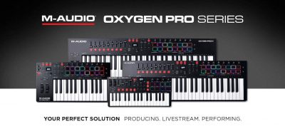 M-Audio Oxygen Pro tastiera keyboard controller MIDI hardware soundwave strumenti musicali