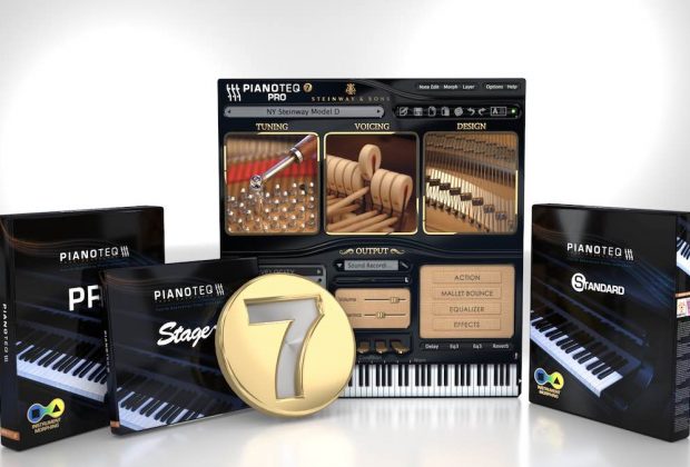 Modartt Pianoteq 7 virtual instrument sample library piano software strumenti musicali