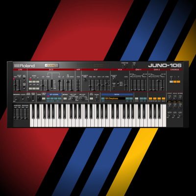 RolandCloud Juno-106 synth soft sintetizzatore vintage producer daw strumenti musicali roland