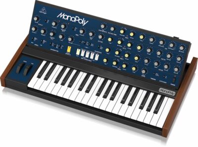 Behringer MonoPoly synth hardware musc producer tastiera keyboard vintage strumenti musicali