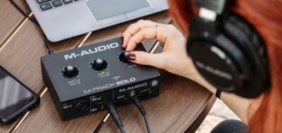 M-Audio M-Track Solo interfaccia audio home studio soundwave strumenti musicali news