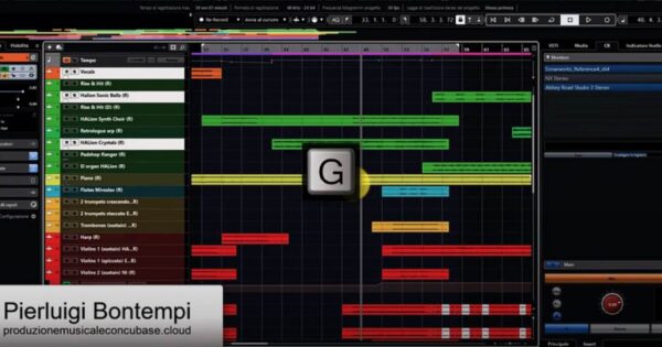 tutorial steinberg cubase daw software zoom videotutorial pierluigi bontempi strumenti musicali