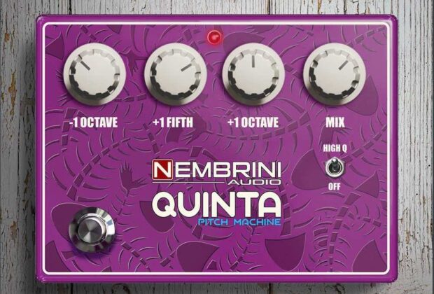 Nembrini Audio Quinta Pitch Machine software daw plug-in guitar fx strumenti musicali