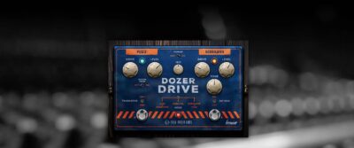 Fuse Audio Labs Dozer Drive plug-in pedale per chitarra software virtual fuzz screamer strumentimusicali