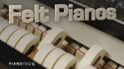 Modartt Pianoteq Felt Pianos virtual instrument pianoforte piano software daw strumentimusicali