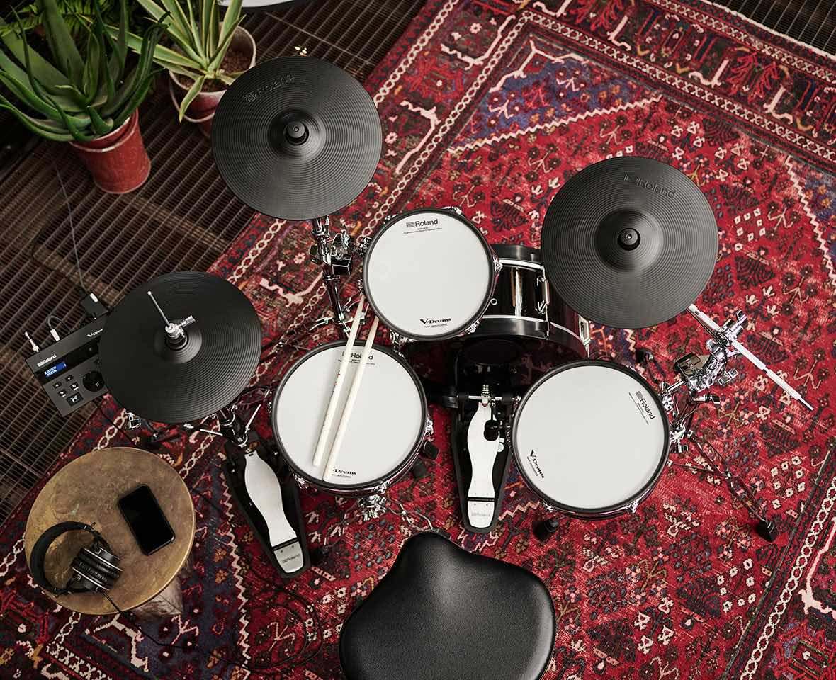 Roland V-Drums, quattro nuovi kit con il modulo TD-07