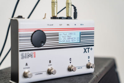 SIM1 XT+ profilatore chitarra basso stompbox pedaliera pedale soundwave strumentimmusicali