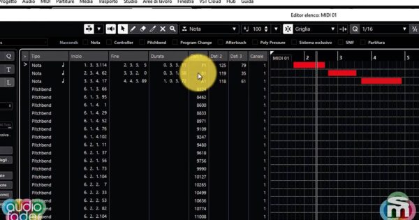 Steinberg Cubase tutorial midi software daw virtual strumentimusicali pierluigi bontempi video tutorial