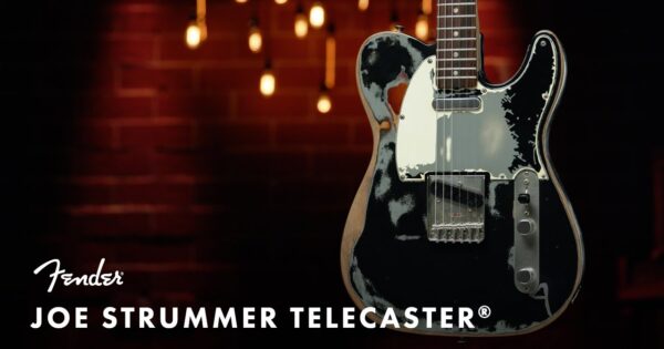 Fender Joe Strummer Telecaster the clash chitarra elettrica artist signature strumentimusicali