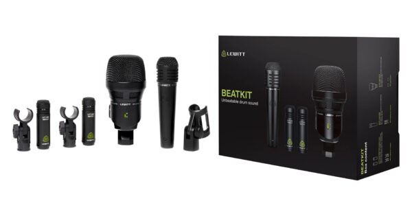 Lewitt Beatkit Pro microfoni per batteria mic drums recording live studio home frenexport strumentimusicali