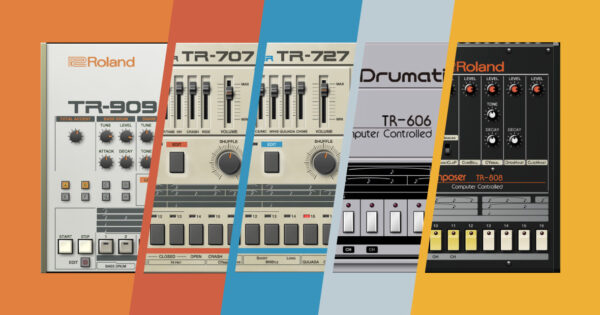 Roland Drum Machine Collection virtual instrument tr808 808 tr707 tr909 strumentimusicali